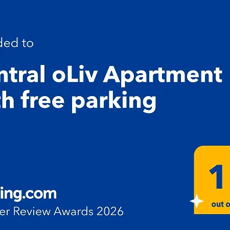 דירה Oliv With Free Parking